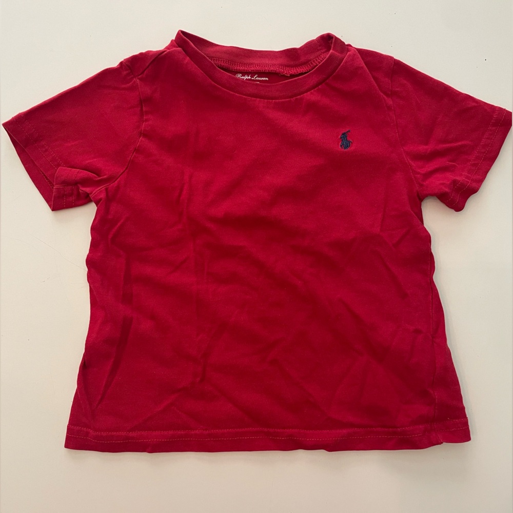 EUC Ralph Lauren Red Polo Tee